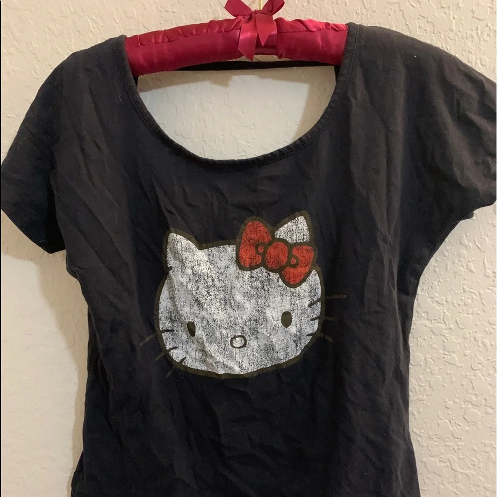 Hello Kitty Cute T-shirt~ - Women | Color: Black | Size: XS - Picture 1 of 6